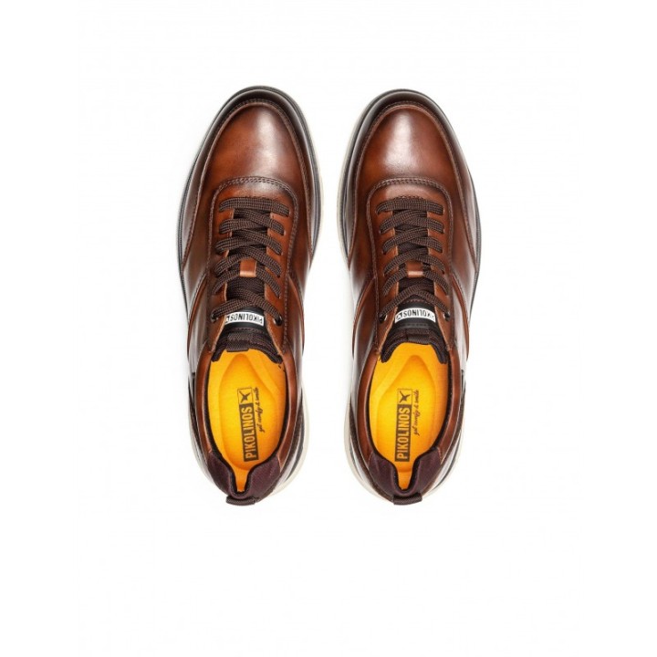 PIKOLINOS Zapatos Piel Casual Marrones