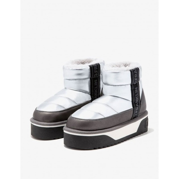 DFRANKLIN Botas Apreski Plateadas