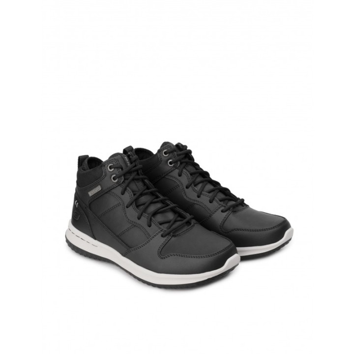 SKECHERS Botines Impermeables Negros