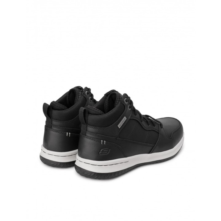 SKECHERS Botines Impermeables Negros