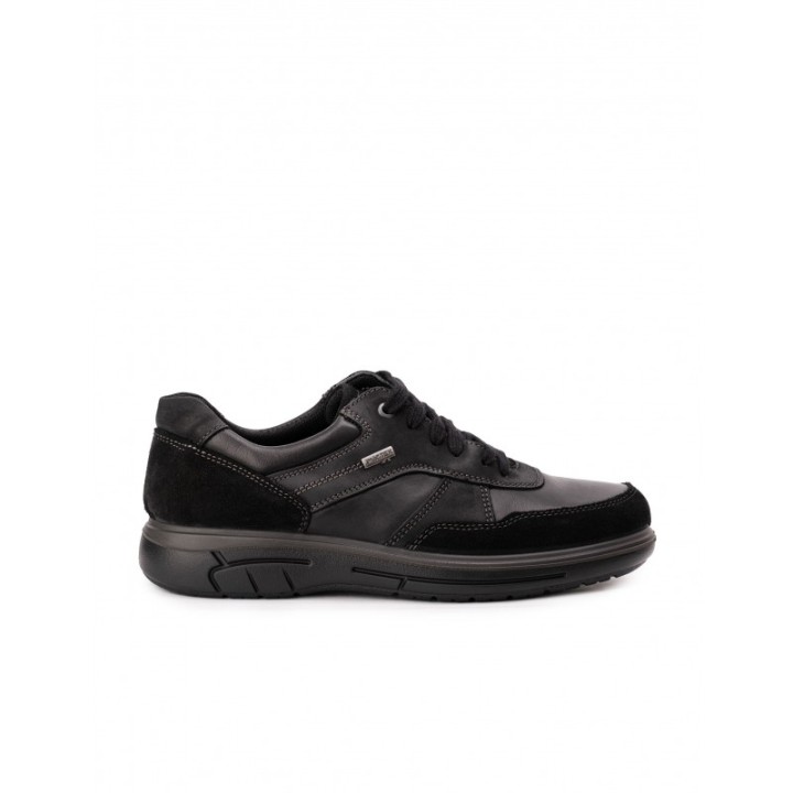 Zapatos Impermeables Cordones Negro