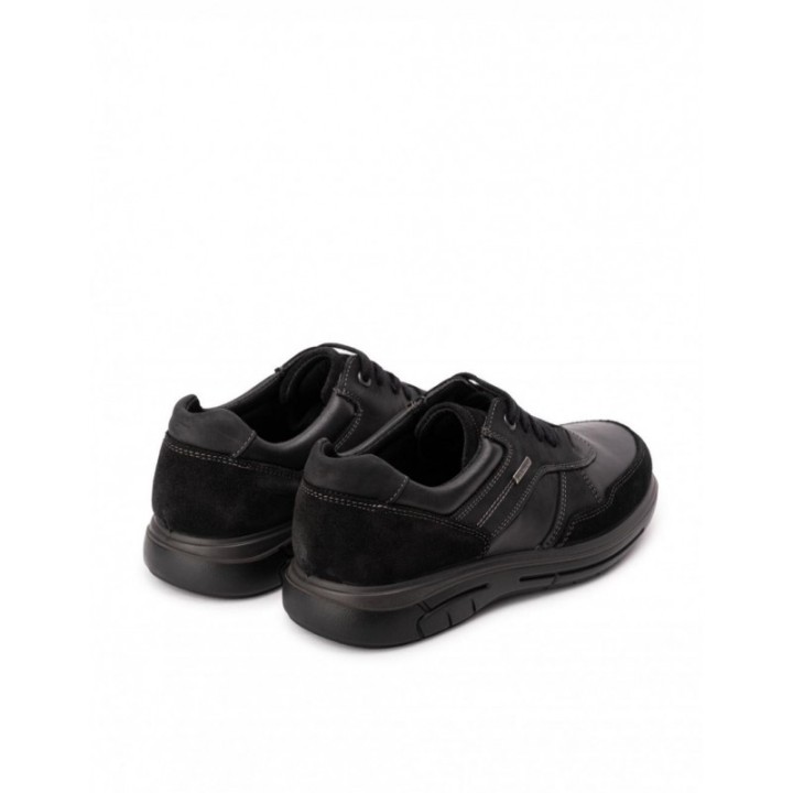 Zapatos Impermeables Cordones Negro