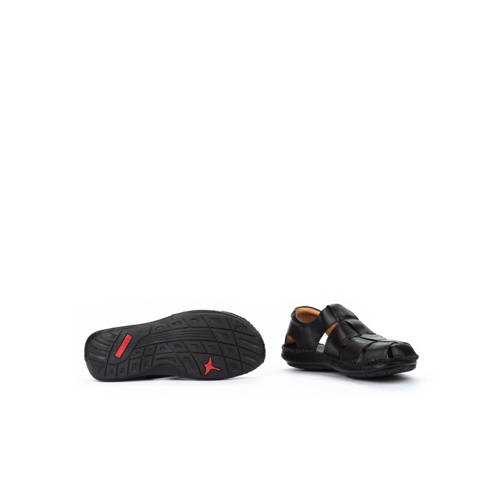 PIKOLINOS Sandalias Cangrejeras Hombre Negras