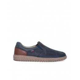 CALLAGHAN Zapatos Elasticos Costuras Azul Marino