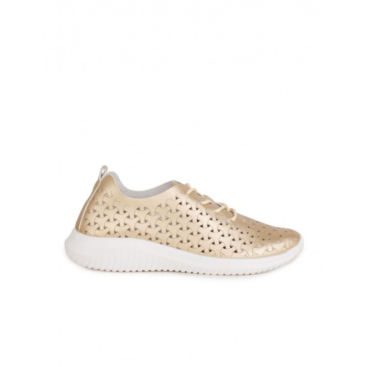 Zapatillas Ligeras Doradas