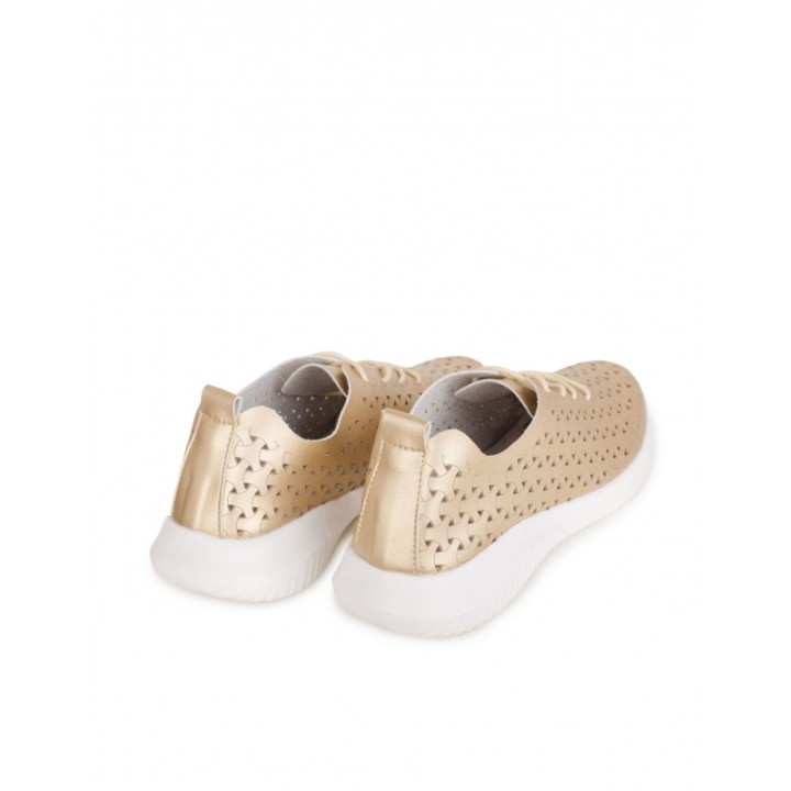 Zapatillas Ligeras Doradas