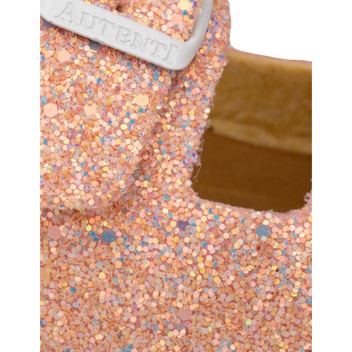 AUTENTI Sandalias Bio Glitter Coral