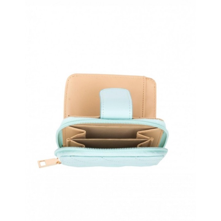 Cartera Guateada Azul Celeste
