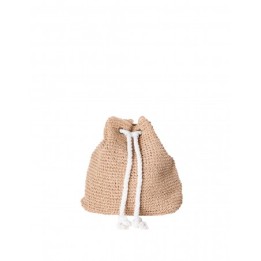 Mochila Rafia Cuerdas