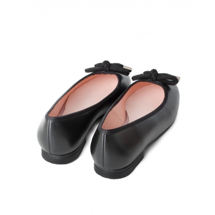 Bailarinas Negras Piel PERA LIMONERA