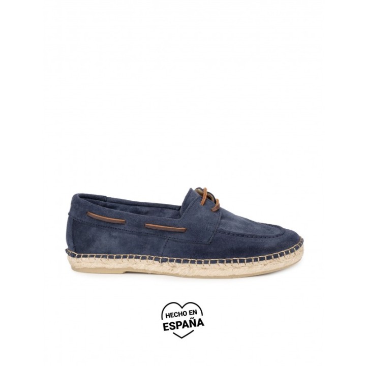 Nauticos Suela Esparto Azules PERA LIMONERA