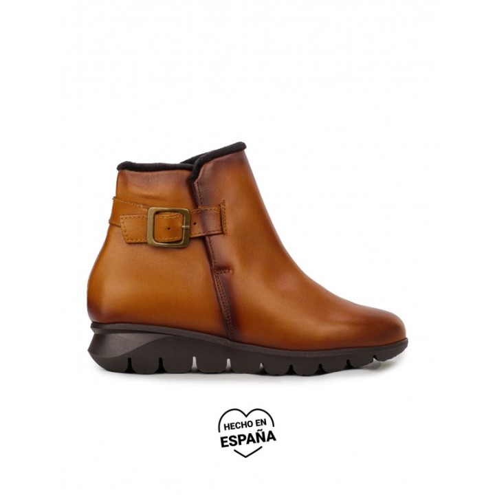 Botines Piel Hebilla