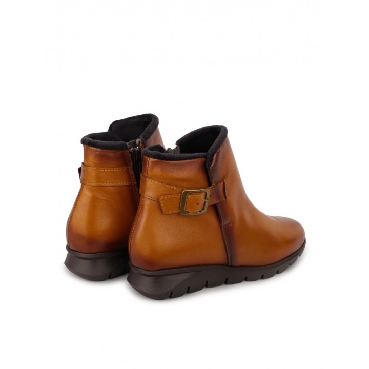 Botines Piel Hebilla