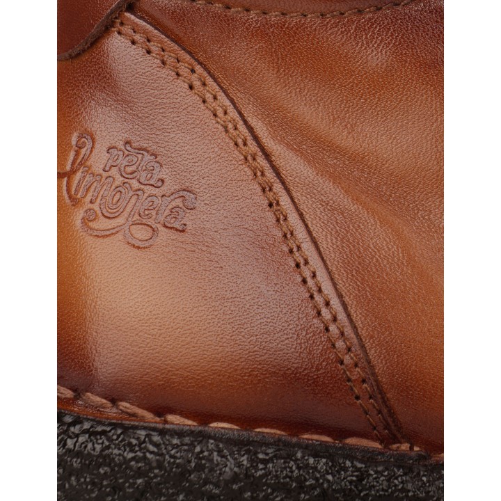 Botines Piel Cordones