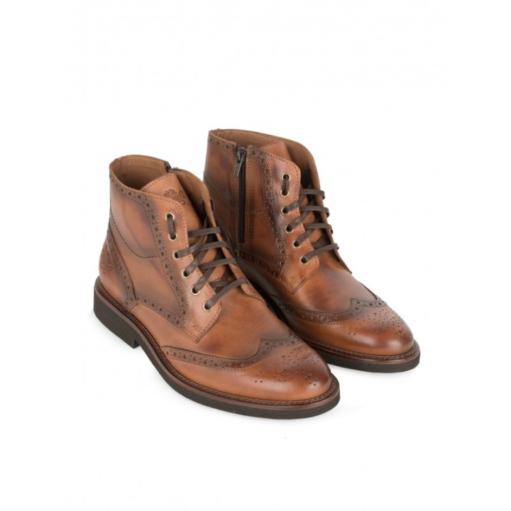 Botas Cordones Picados PERA LIMONERA