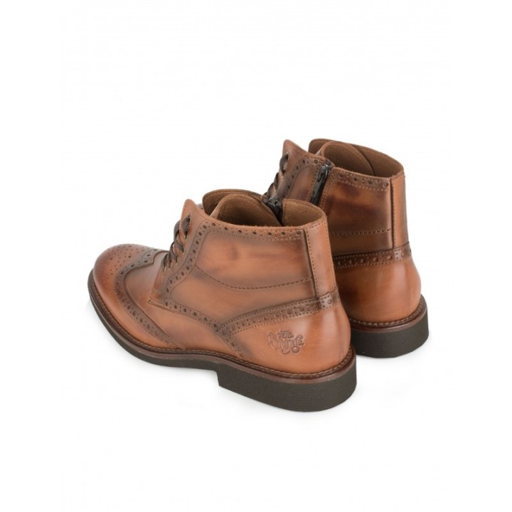 Botas Cordones Picados PERA LIMONERA