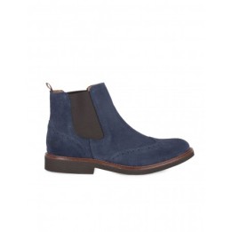 Botines Chelsea Serraje Azul PERA LIMONERA