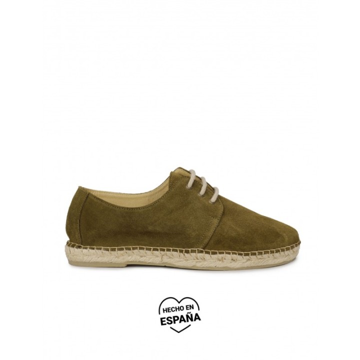 Alpargatas Cordones Kaki PERA LIMONERA
