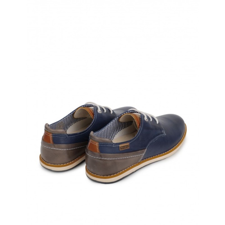 PIKOLINOS Zapatos Piel Azul Marino
