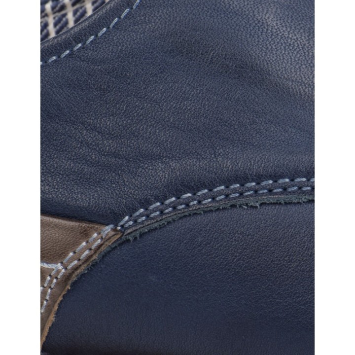PIKOLINOS Zapatos Piel Azul Marino