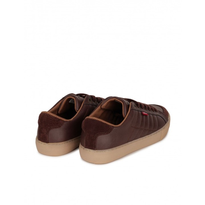 LEVIS Zapatillas Piel Sintetica Marrones