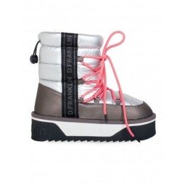 D FRANKLIN Botas Australianas Acolchadas Plateadas