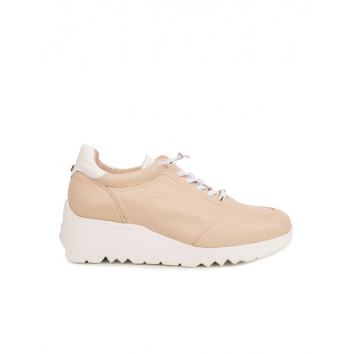 WONDERS Deportivas Piel Vestir Beige
