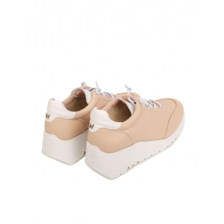 WONDERS Deportivas Piel Vestir Beige
