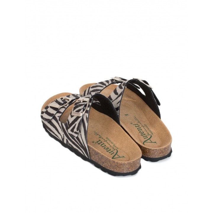 AUTENTI Sandalias Bio Recicladas Cebra
