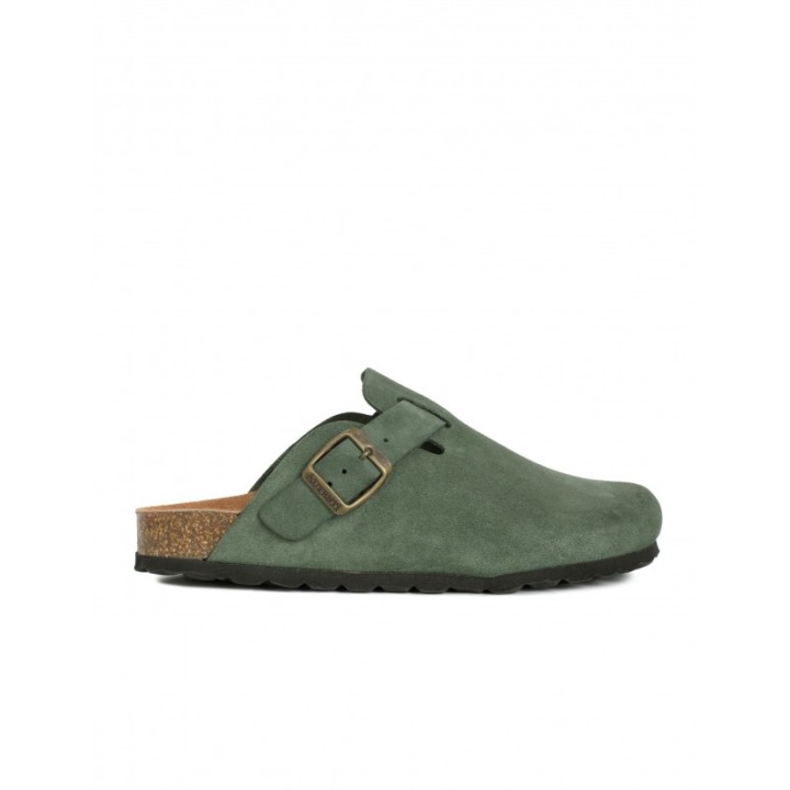 AUTENTI Zuecos Bio Hebilla Verdes