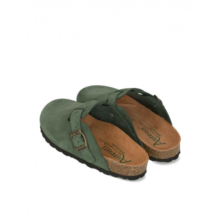 AUTENTI Zuecos Bio Hebilla Verdes