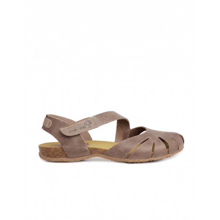 INTER BIOS Sandalias Bio Planas Cerradas Marron