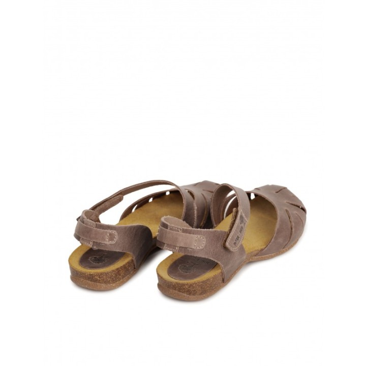 INTER BIOS Sandalias Bio Planas Cerradas Marron
