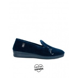 Zapatillas de Casa Cerradas Azul Marino