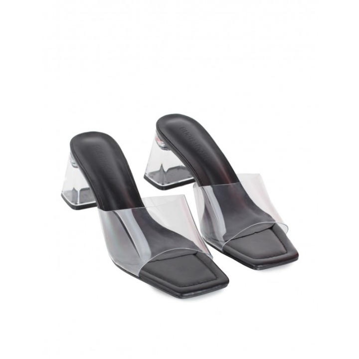 Sandalias Mules Negras