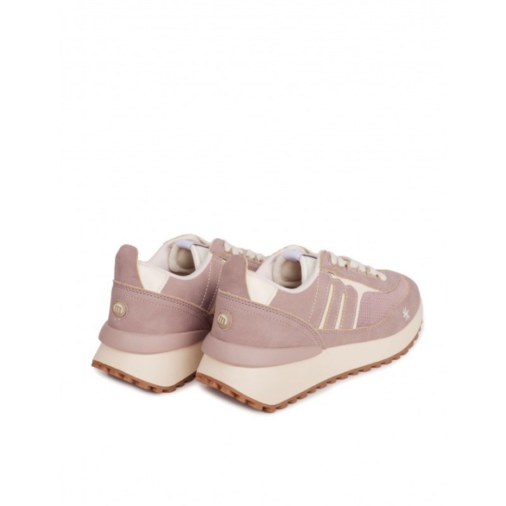 MUSTANG Zapatillas Retro Plataforma Taupe