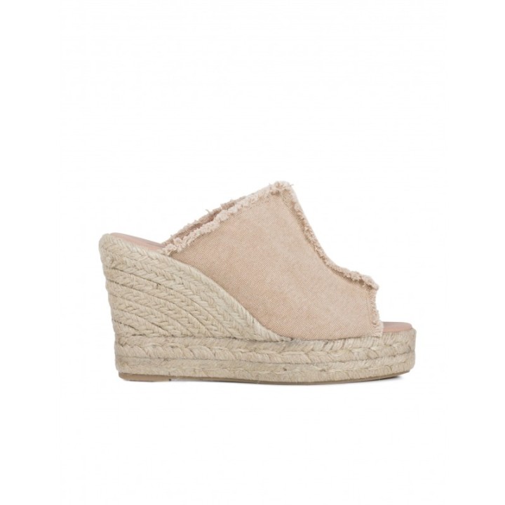 Zuecos Esparto Cuna Beige PERA LIMONERA