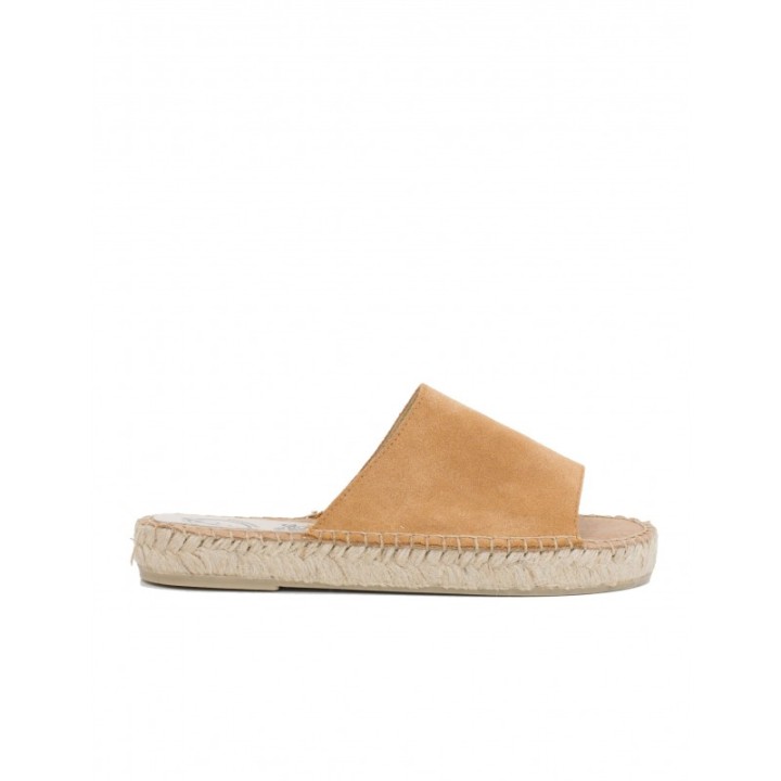 Sandalias Pala Esparto Cuero PERA LIMONERA