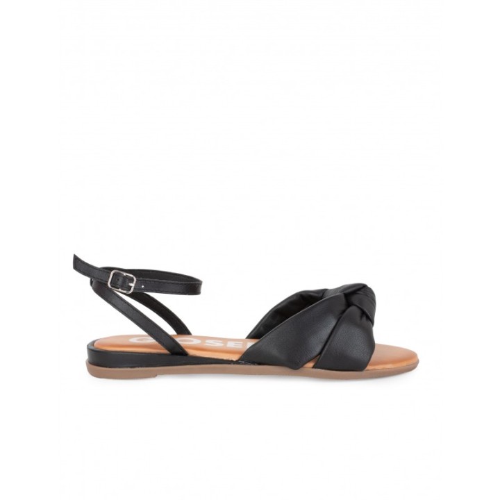 GIOSEPPO Sandalias Piel Pulsera Negras