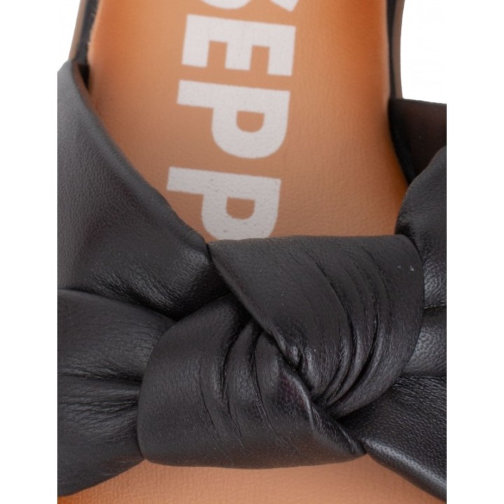 GIOSEPPO Sandalias Piel Pulsera Negras