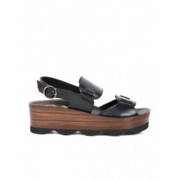 Sandalias Plataforma Madera PERA LIMONERA