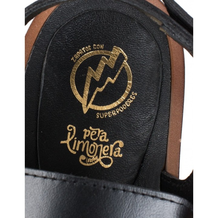 Sandalias Plataforma Madera PERA LIMONERA