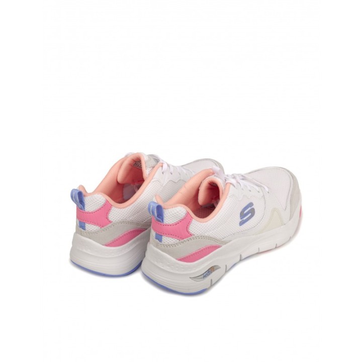 SKECHERS Deportivas Arch Fit Vista View Blancas