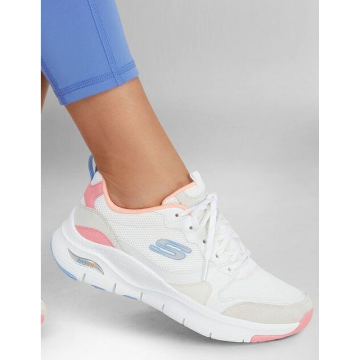 SKECHERS Deportivas Arch Fit Vista View Blancas