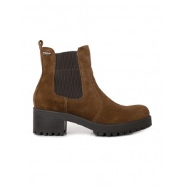 IMAC Botines Tacon Chelsea Impermeables Marrones