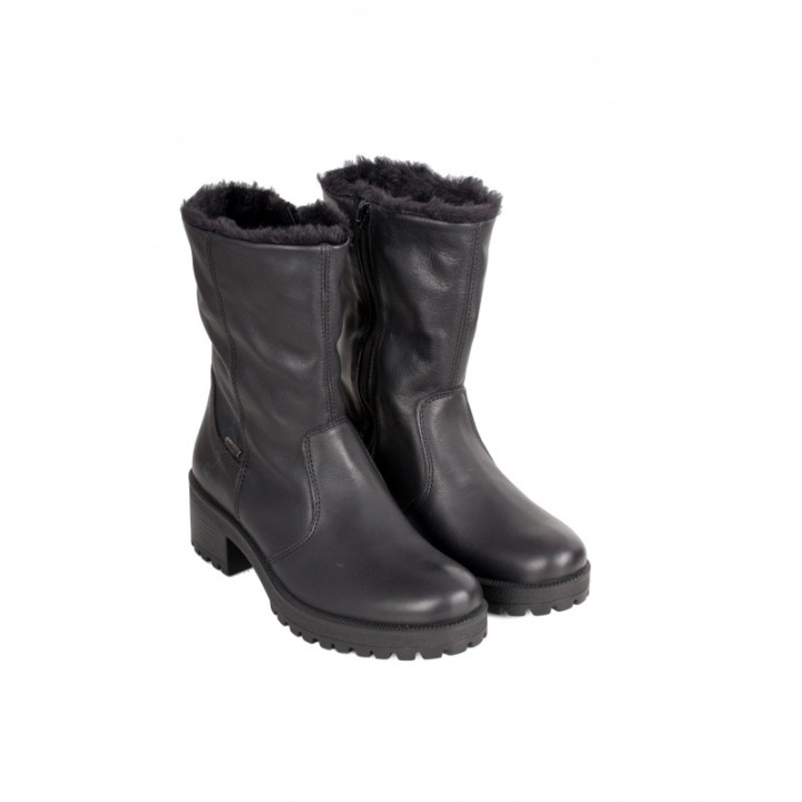 IMAC Botas Impermeables Tacon Negras