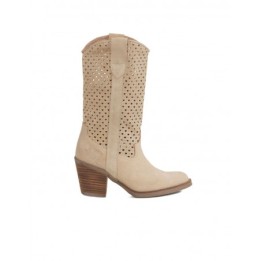 Botas Camperas Caladas Corazon Taupe PERA LIMONERA