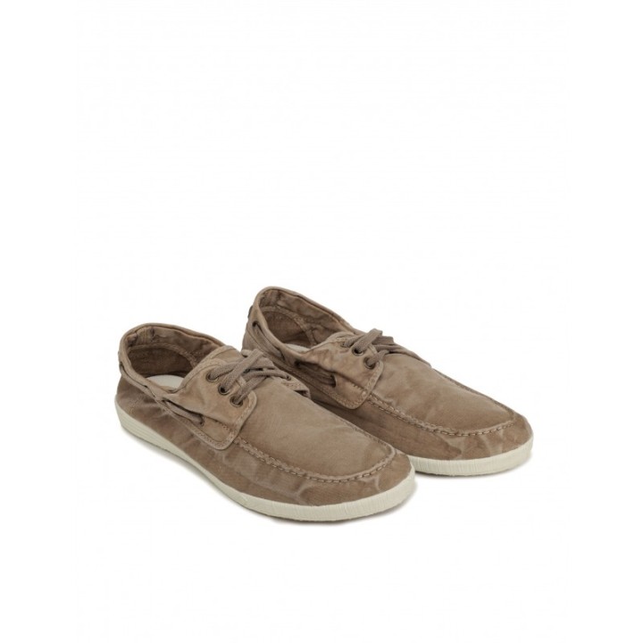 NATURAL WORLD Zapatillas Nauticas Beige