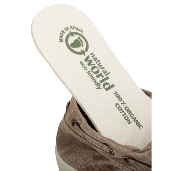 NATURAL WORLD Zapatillas Nauticas Beige