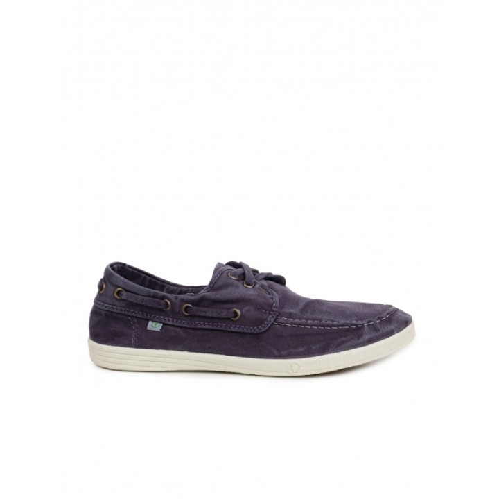 NATURAL WORLD Zapatillas Nauticas Azules
